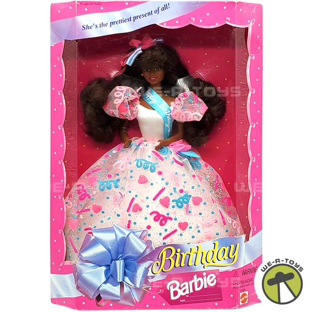 Birthday Barbie African American Doll 1994 Mattel 12955