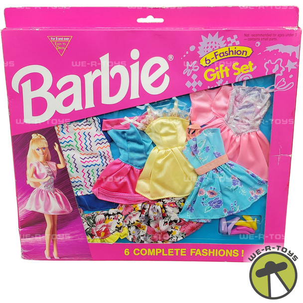 Barbie 6 Complete Fashions Gift Set 1993 Mattel #767C NRFP