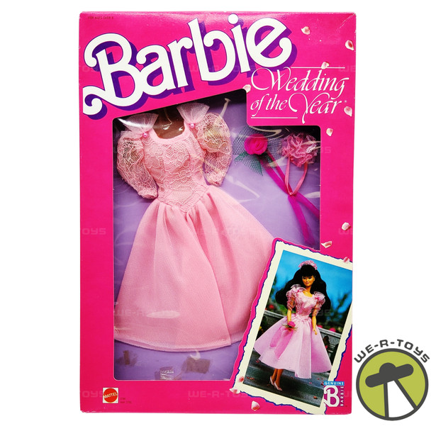 Barbie Wedding of the Year Kira Bridesmaid Dress Fashion 1989 No. 3790 NRFB