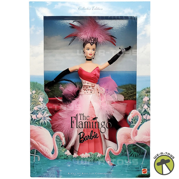 The Flamingo Barbie Doll Birds of Beauty Collection 1998 Mattel 22957 NEW