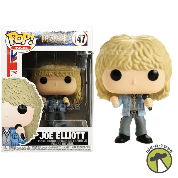 Funko Pop! Rocks: Def Leppard - Joe Elliott Vinyl Figure 147