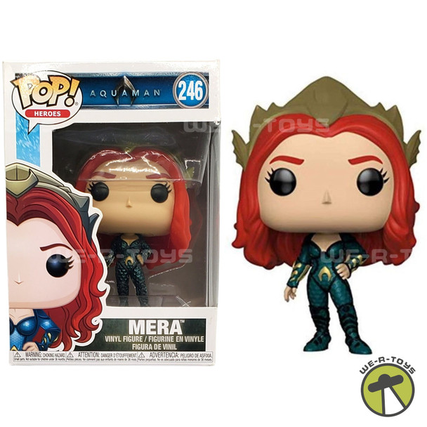 Funko Pop Heroes 246 Aquaman Mera Vinyl Figure
