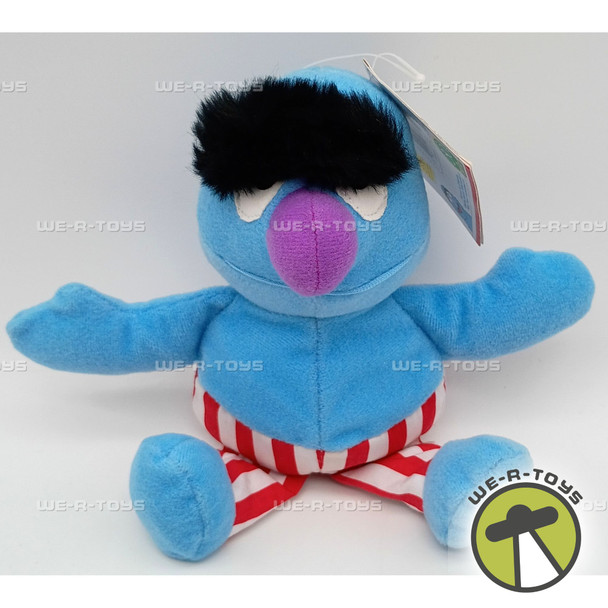 Sesame Street Beans Herry Monster Plush 30 Year Anniversary #33637 Tyco 1997