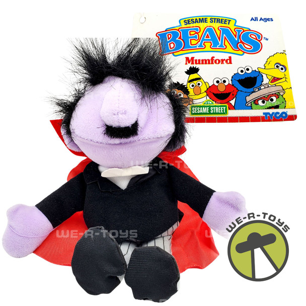 Sesame Street Beans Mumford 30 Year Anniversary #33632 Tyco 1997 NWT