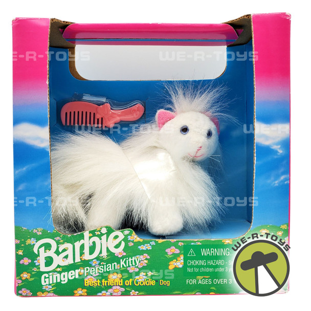 Barbie Ginger Persian Kitty Best Friend of Goldie Dog #67572 Mattel 1996 NRFB