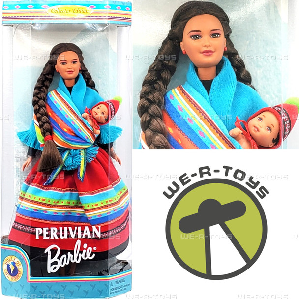 Peruvian Barbie Dolls of the World Collector Edition Doll 1998 Mattel 21506 NRFB