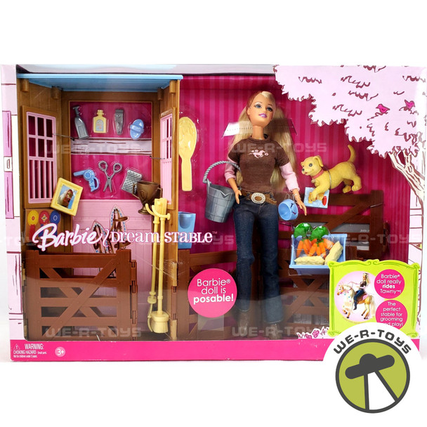 Barbie Dream Stable Doll & Play Set Mattel 2006 J9489 NEW