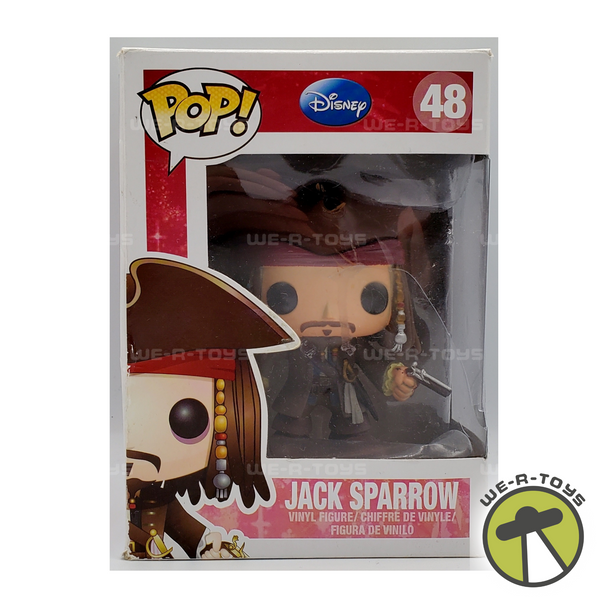 Funko Pop! Pirates of the Caribbean Disney Captain Jack Sparrow Figurine #48