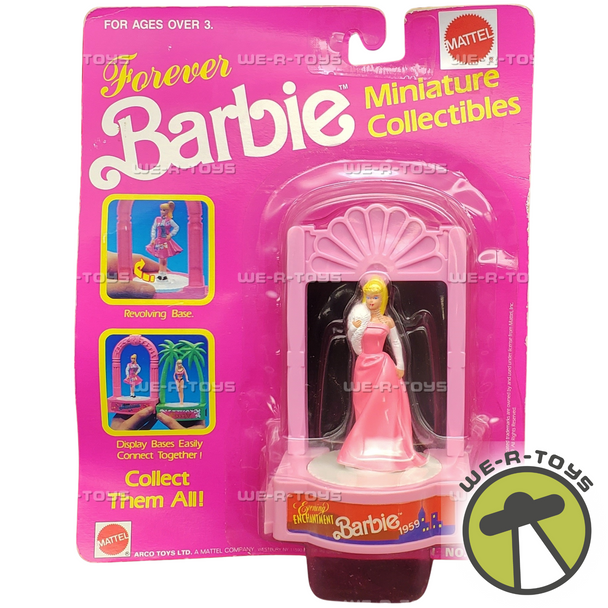 Barbie Miniature Collectibles Evening Enchantment Figurine 1989 Mattel NRFP