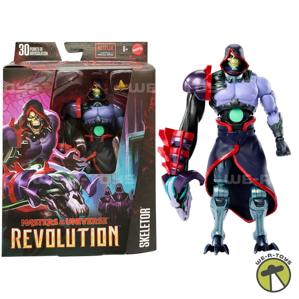 Masters of the Universe Masterverse WV 11 Revolution Skeletor Figure 2023 Mattel