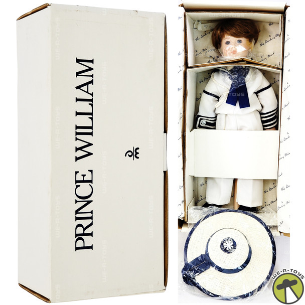 Prince William The Royal Wedding 12" Porcelain Doll Danbury Mint NEW