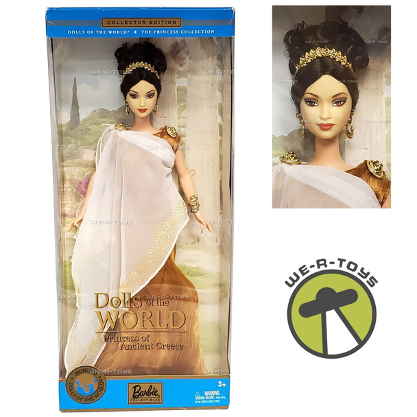 Barbie Dolls of the World Princess of Ancient Greece 2003 Mattel #B3461 NRFP