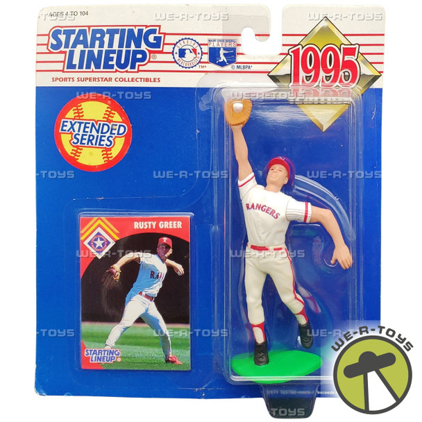 MLB Starting Lineup MLB Texas Rangers Rusty Greer Figure 1995 Kenner 68769 NRFP