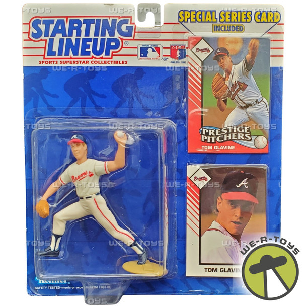 MLB Starting Lineup MLB Atlanta Braves Tom Glavine Figure 1993 Kenner 68040 NRFP