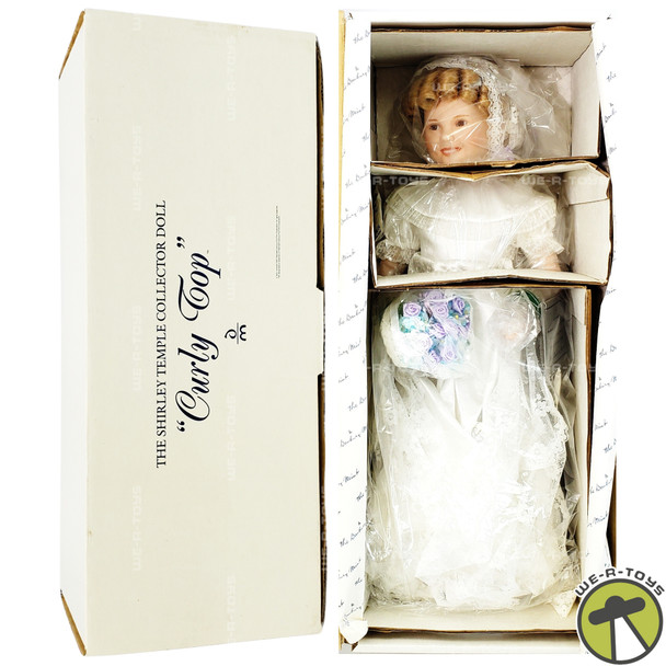 Shirley Temple Collector Doll Curly Top 16" Porcelain Doll NEW