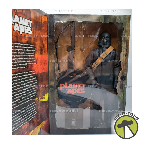 Planet of the Apes Gorilla Soldier 12" Figure Sideshow Collectibles #7505 NRFB