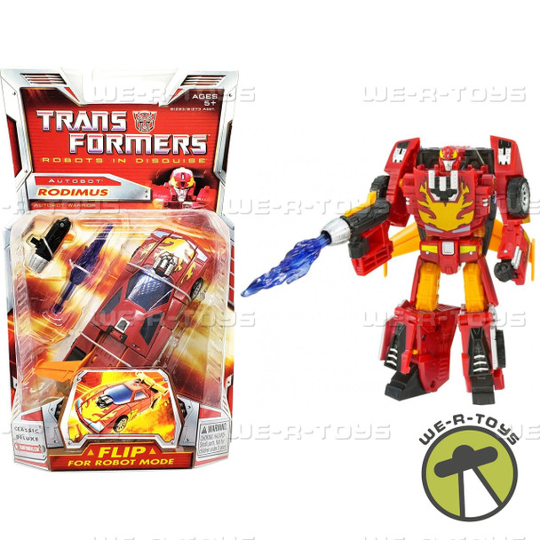 Transformers Robots in Disguise Classic Deluxe Autobot Rodimus Action Figure