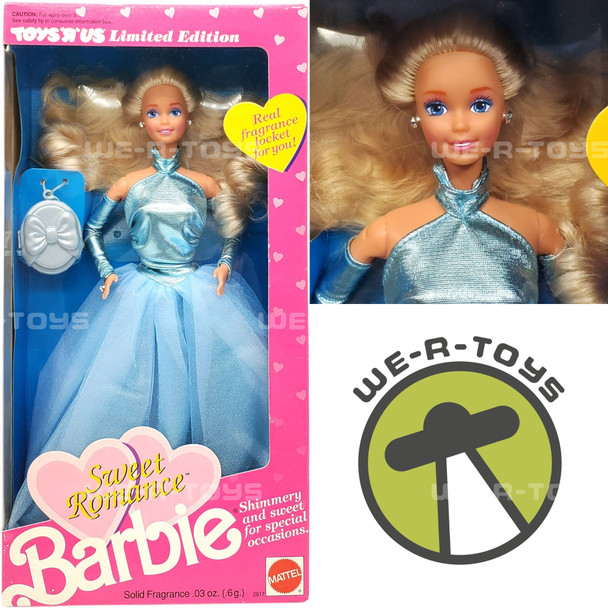 Sweet Romance Barbie Toys R Us Limited Edition Doll 1991 Mattel 2917