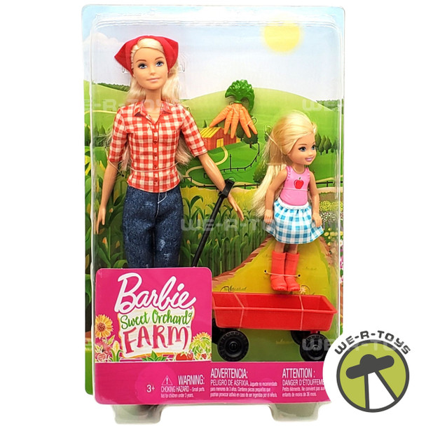 Barbie Sweet Orchard Farm Barbie & Kelly Dolls & Accessories Mattel GCK84