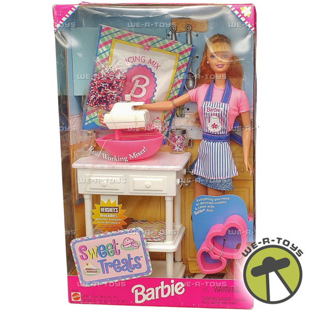 Barbie Sweet Treats with Mixer Baking and Decorating Kit 1998 Mattel 20780 NRFB