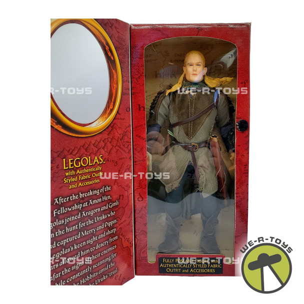 The Lord of the Rings The Two Towers Legolas Action Figure 2002 #81190 NRFB