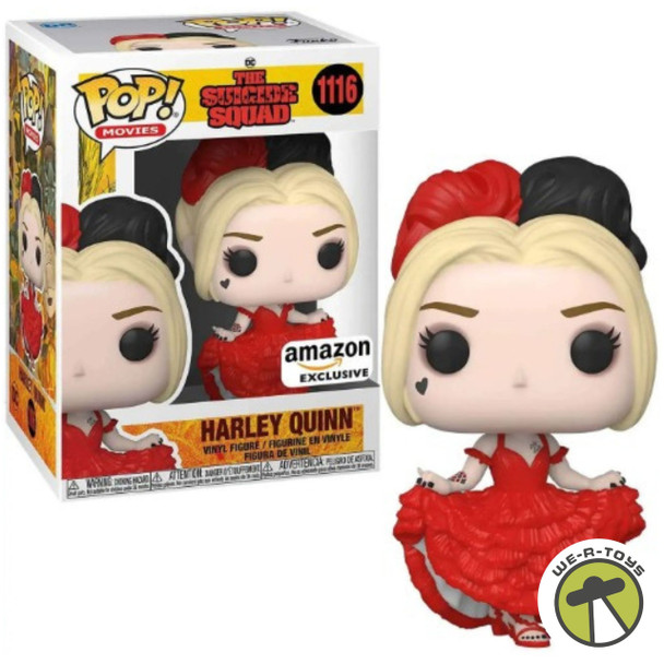 DC Funko Pop! Movies: The Suicide Squad Harley Quinn (Dress) Exclusive Figure 1116