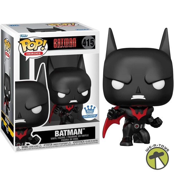 Funko Pop! Heroes Batman Beyond Batman Crouching Exclusive Vinyl Figure 415