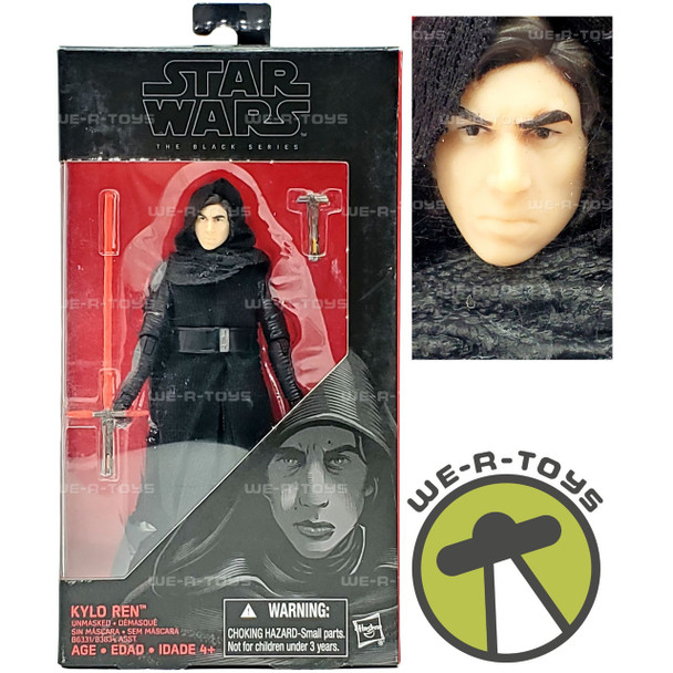 Star Wars The Black Series Kylo Ren Unmasked Action Figure 2016 Hasbro B6331