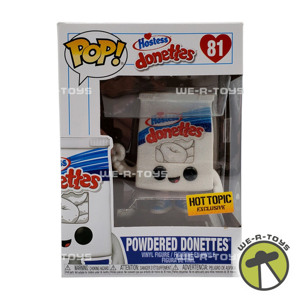 Donettes Funko Pop! Hostess Donettes Powdered Donettes Hot Topic Exclusive Figure #81
