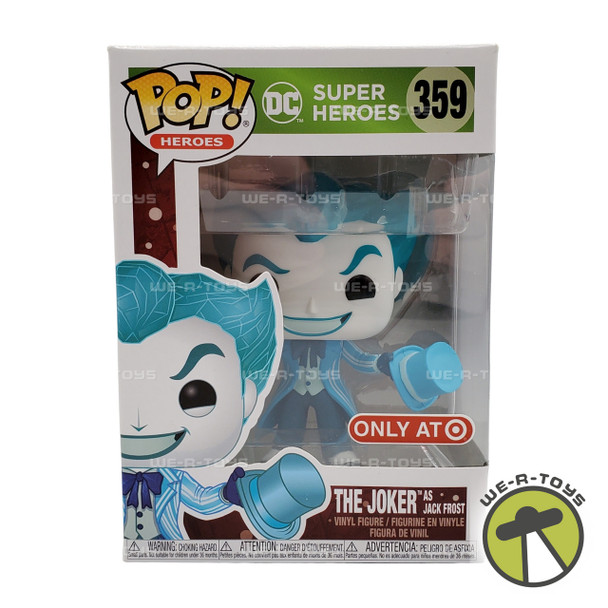 DC Funko Pop! Heroes DC Super Heroes The Joker As Jack Frost Target Exclusive #359