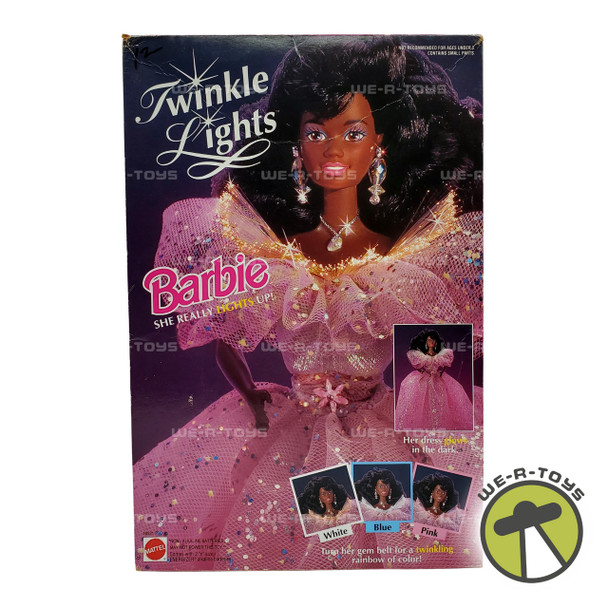 Barbie Twinkle Lights Doll African American 1993 Mattel 10521 NEW