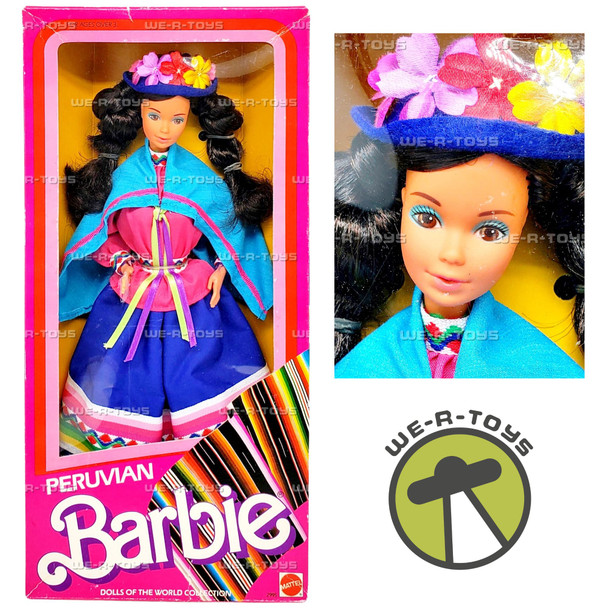 Barbie Dolls of the World Collection Peruvian Doll 1985 Mattel 2995