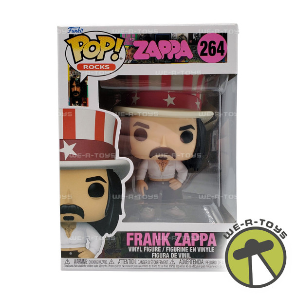 Zappa Funko Pop! Rocks! Zappa Frank Zappa Vinyl Figure #264