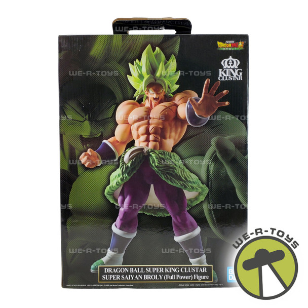 Dragon Ball Z Dragon Ball Super King Clustar Super Saiyan Broly (Full Power) Figure 2019 NRFB