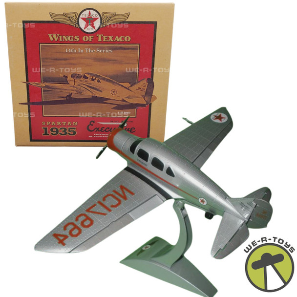 Texaco Wings of Texaco Spartan 1935 Executive Diecast Coin Bank 2006 Ertl 21750P NRFB