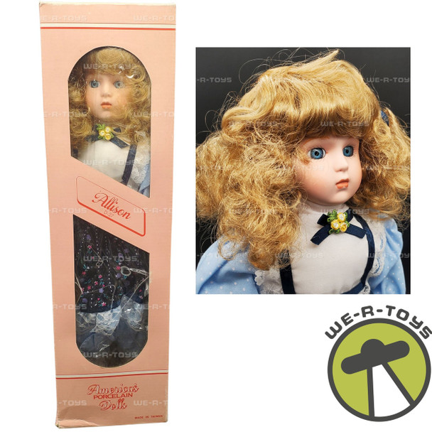 The Heritage Mint Collection Allison 16" Porcelain Doll 1988 No D27 NEW