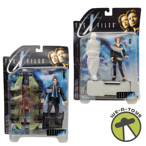 The X Files Series 1 Agent Mulder & Agent Scully McFarlane 1998 NRFP SET OF 2