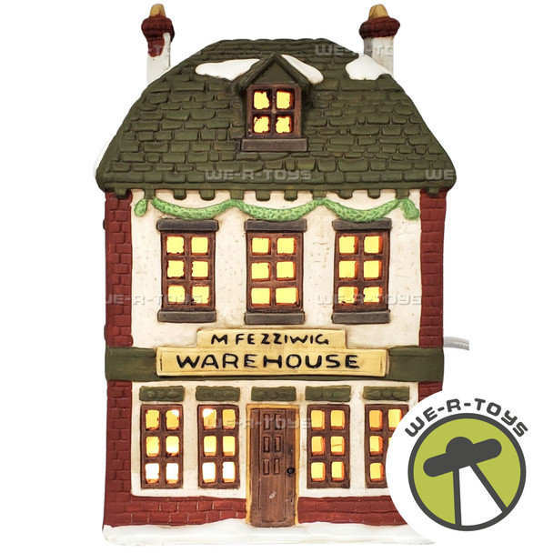 Department 56 Dickens' Village Series Fezziwig's Warehouse 6500-5 NEW