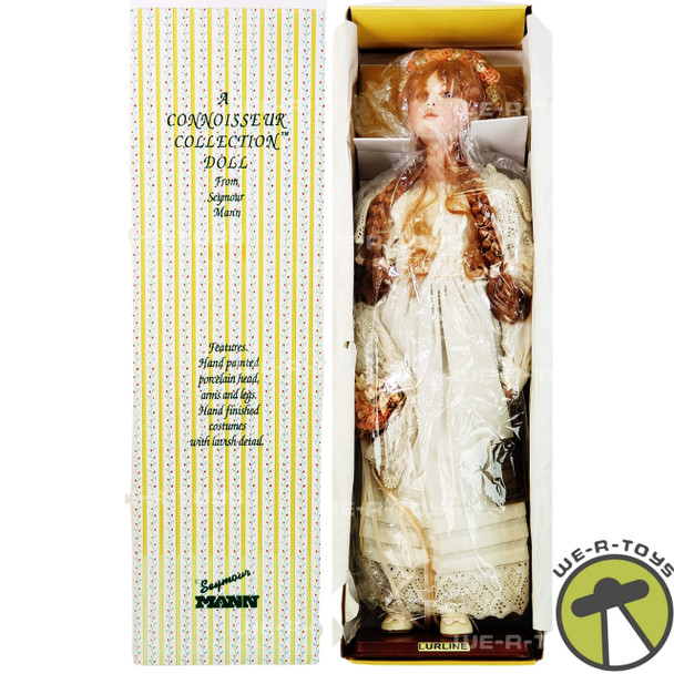 Seymour Mann Connoisseur Doll Collection 26" Porcelain Lurline Doll 1997 USED