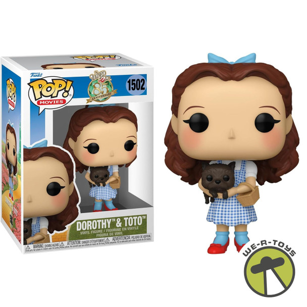 The Wizard of Oz Funko Pop! & Buddy The Wizard of Oz - 85th Anniversary Dorothy & Toto 1502