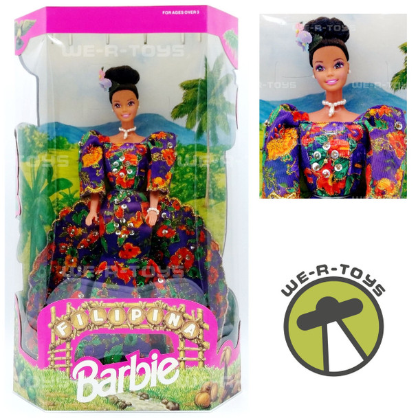 Barbie Filipina Barbie Doll Collector Series 1993 Mattel #9895 NRFB