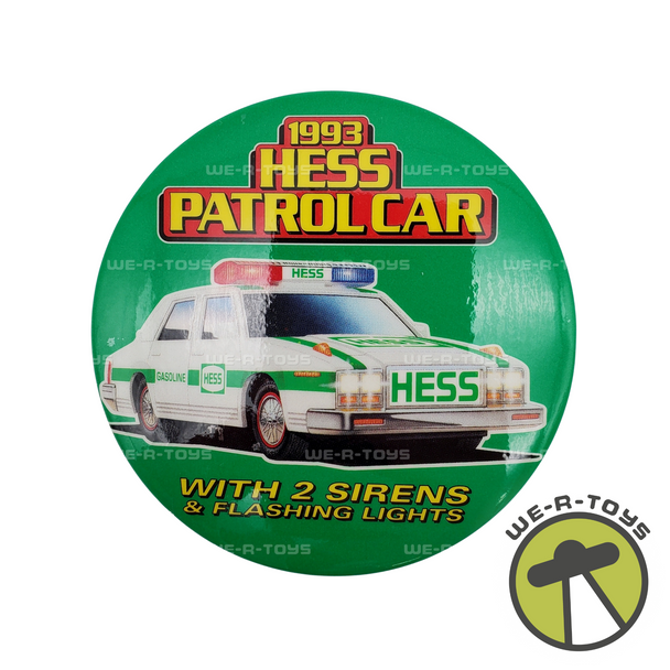 1993 Hess Patrol Car Pin Wearable LOT OF 2