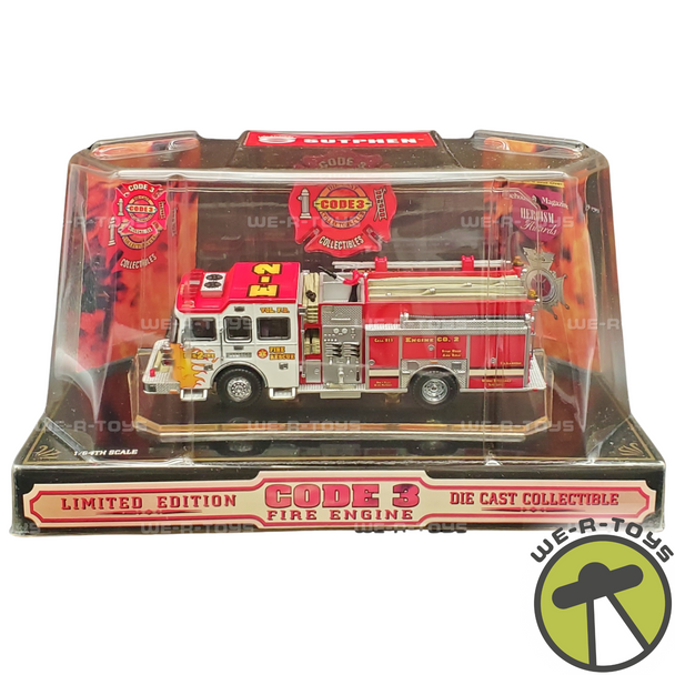 Code 3 Sutphen The Fire Eater 1/64 Scale Die Cast 2002 Code 3 12273 NRFP