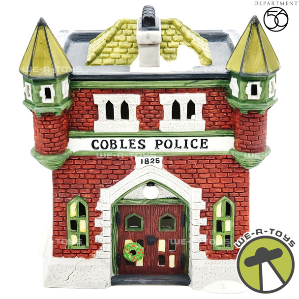 Department 56 Dickens' Village Series Cobles Police Station No. 5583-2 NEW