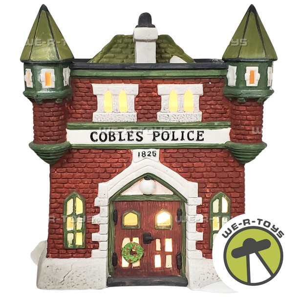 Department 56 Dickens' Village Series Cobles Police Station No. 5583-2 NEW