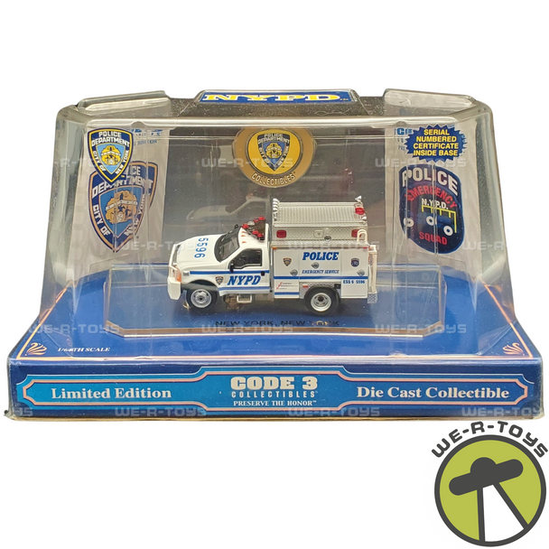 Code 3 NYPD Emergency Services Unit 1/64 Scale Die Cast 2003 Code 3 12551 NRFP