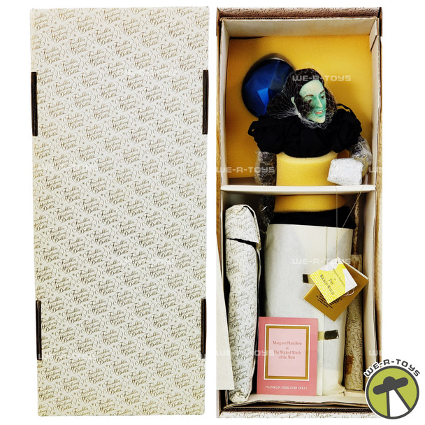 The Wizard of Oz Margaret Hamilton as The Wicked Witch of the West Doll NEW