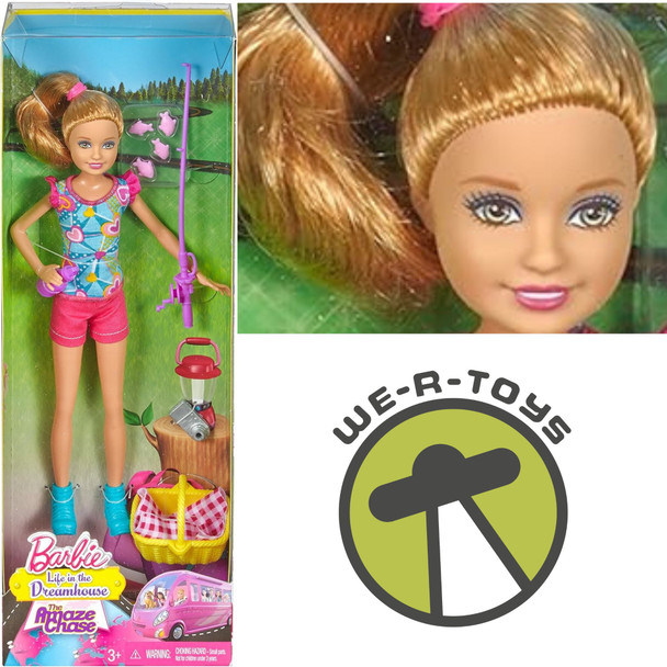 Barbie Life in the Dreamhouse the Amaze Chase Camping Stacie Doll Mattel CCX02