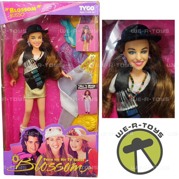 Blossom Russo From the Hit TV Series Blossom Doll w/ Fashion 1993 Tyco 1903 NRFB