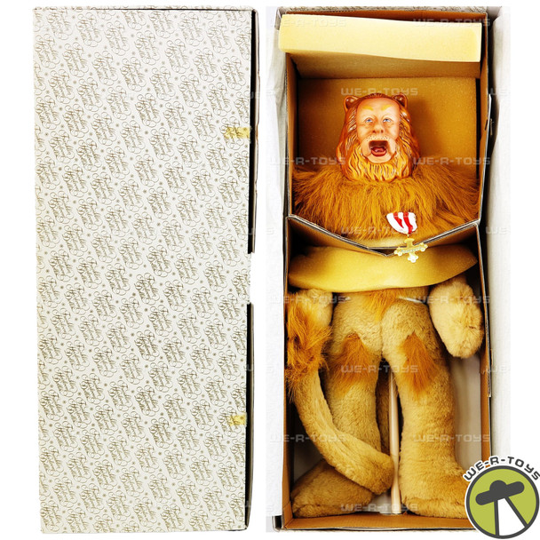 The Wizard of Oz Bert Lahr as The Cowardly Lion 20" Doll Franklin Heirloom NEW